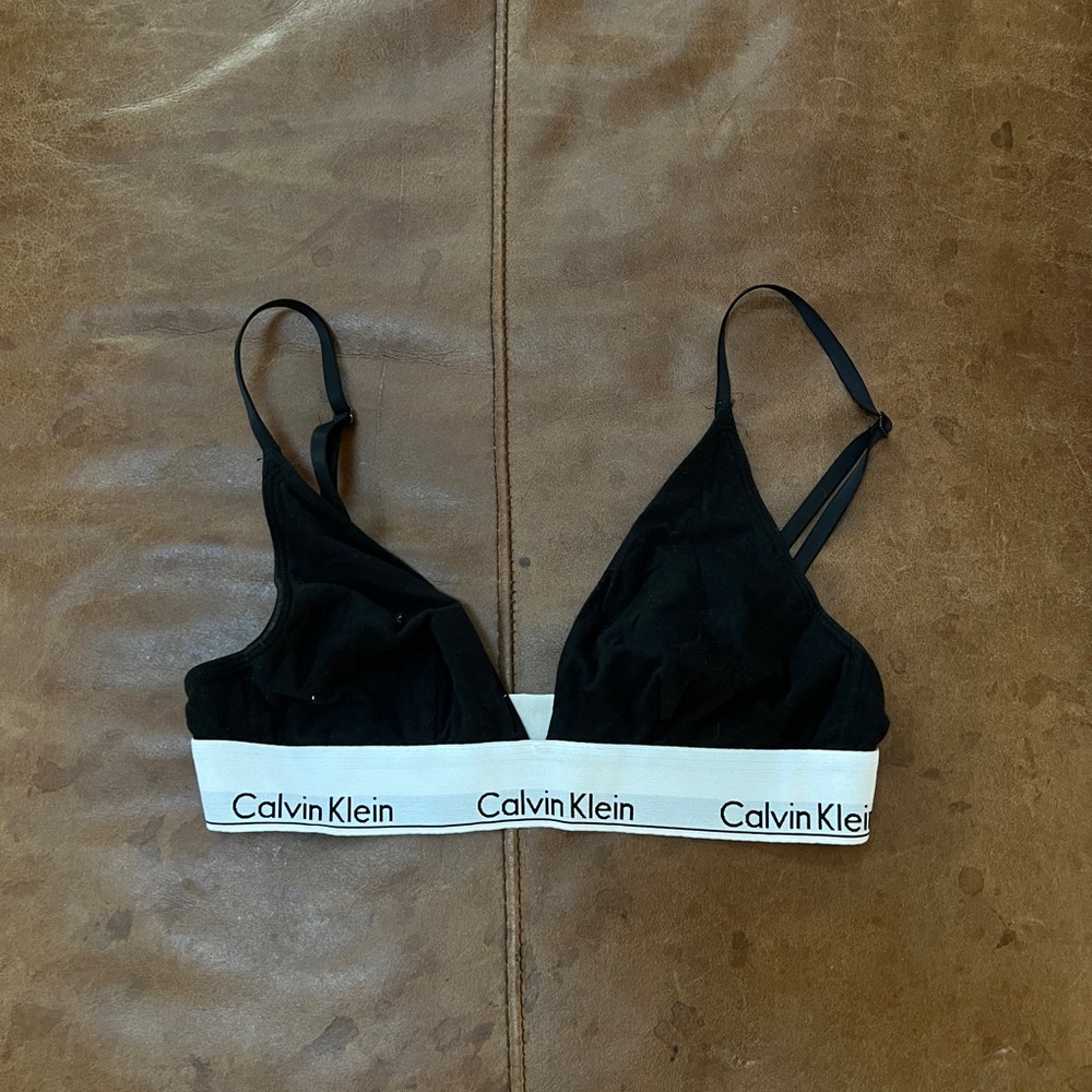 Calvin Klein black bra
